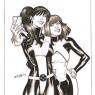 Teen Jean Grey and Kitty Pryde